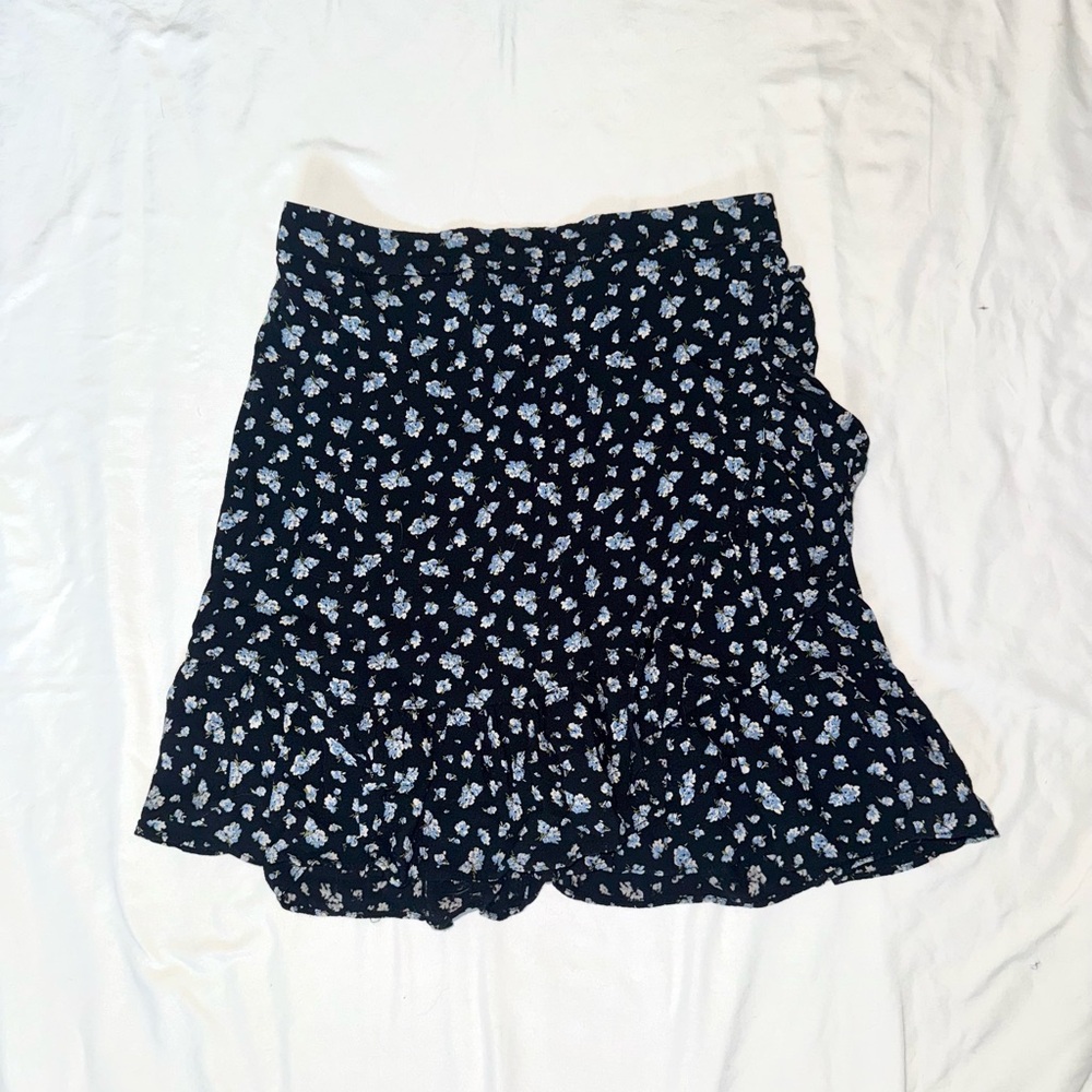 Madewell Floral Miniskirt